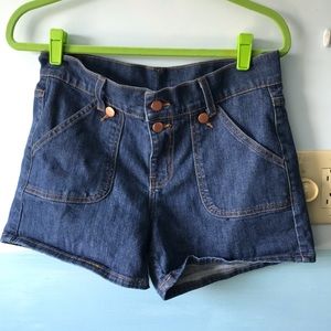 Angry Rabbit Denim Shorts